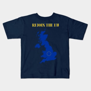 Rejoin the European Union United Kingdom Kids T-Shirt